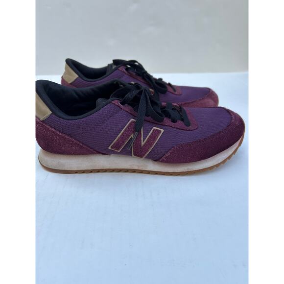 New Balance 501 WZ501TLA Sneakers Tennis Shoes Women's Purple Suede Accents 8 - Picture 9 of 11